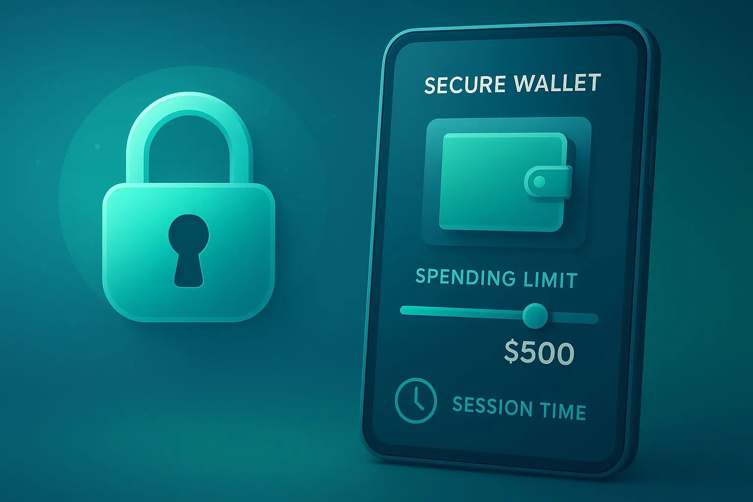Segurança e controlo no uso de Skrill Ícones de segurança online, limites de saldo e controlo de tempo