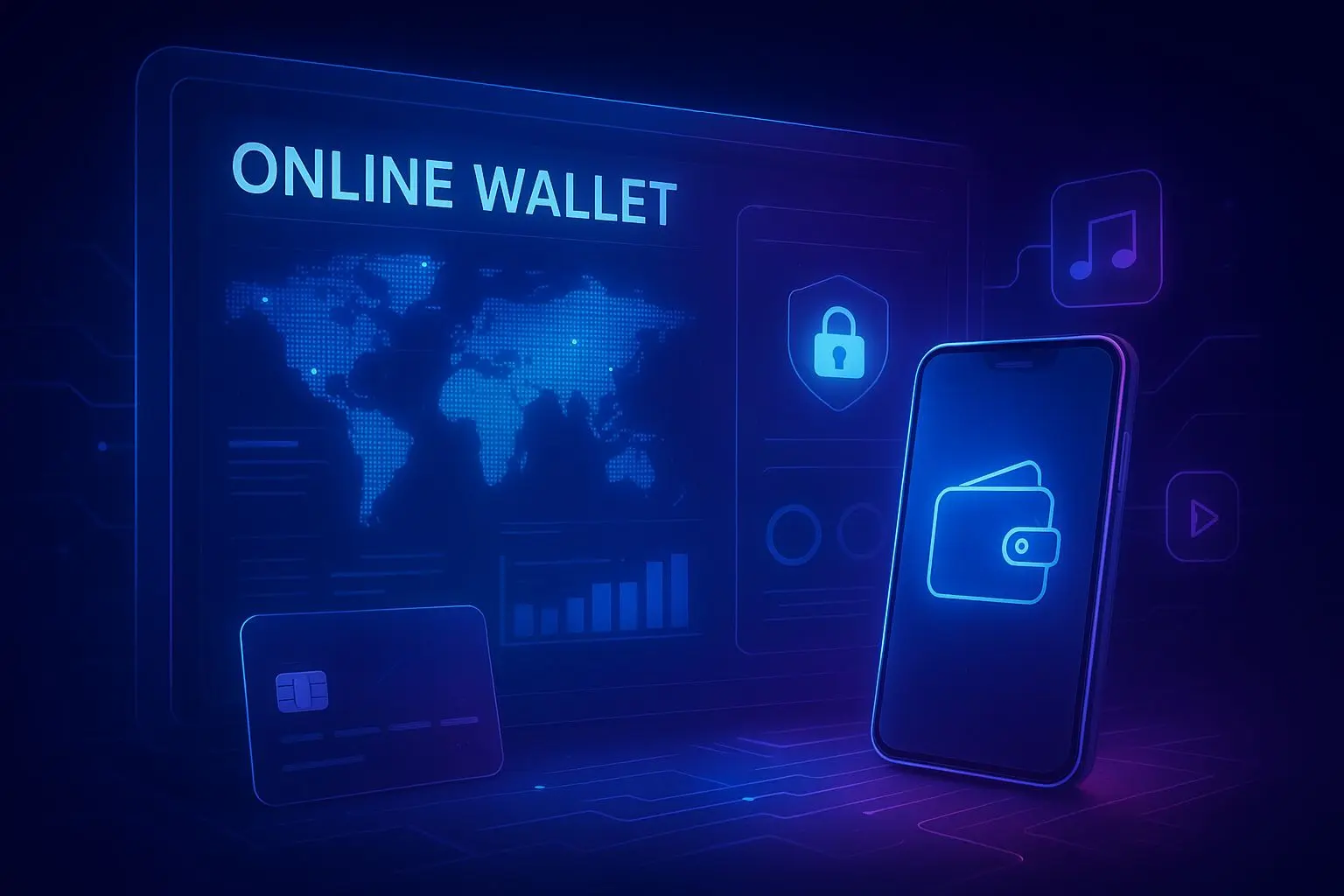 Visão geral da Skrill como carteira digital global para pagamentos online