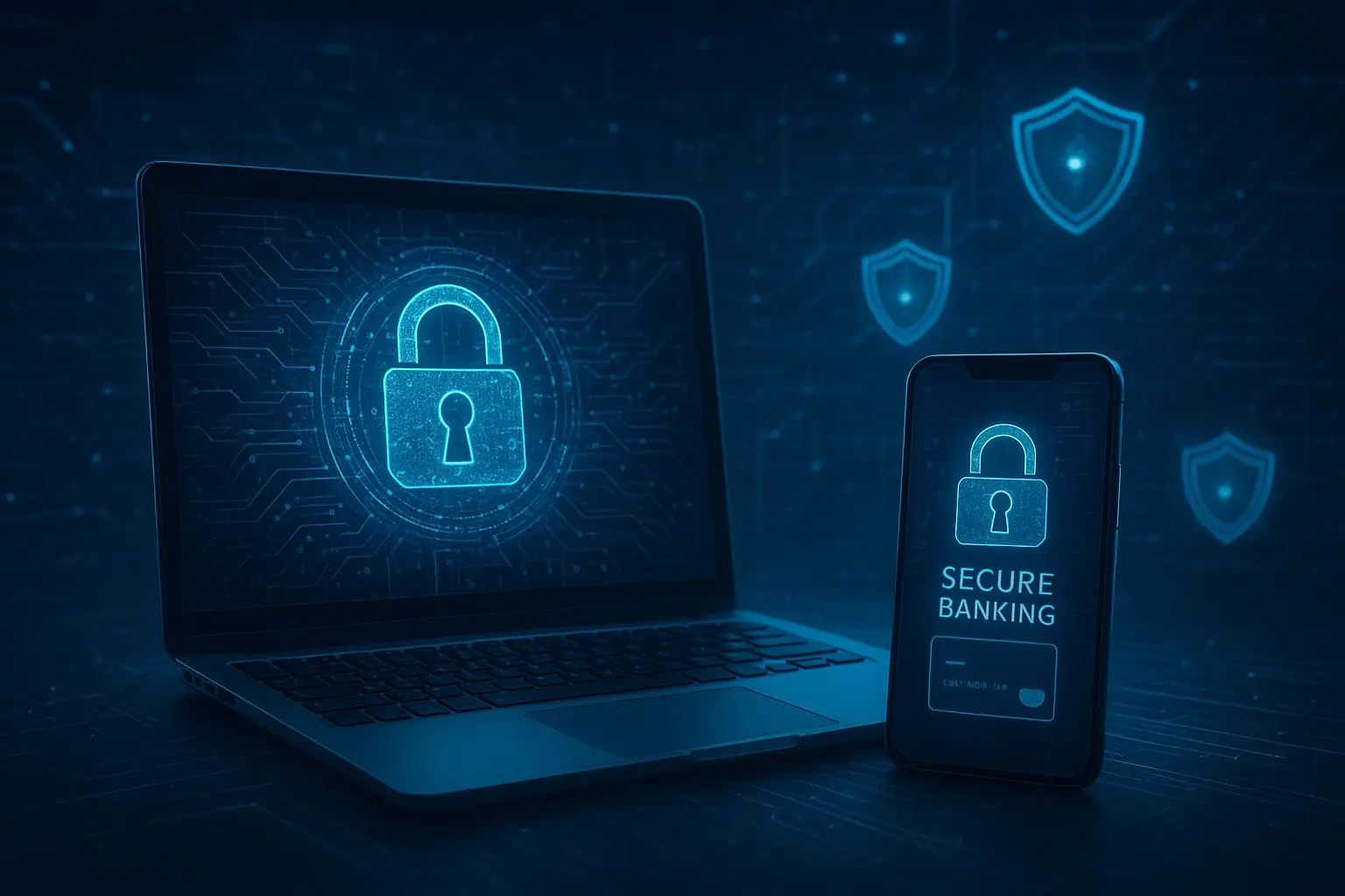 Segurança digital em pagamentos online com proteção de dados e autenticação